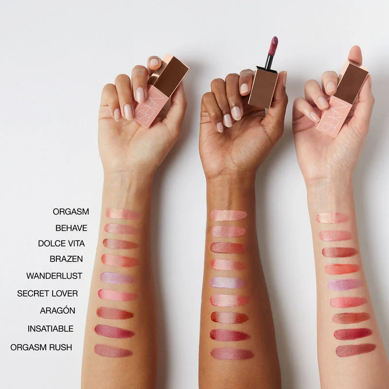 Behave | NARS Afterglow Liquid Blush 7ml Buildable Hydrating Blush with Sodium Hyaluronate and Vegan Protein