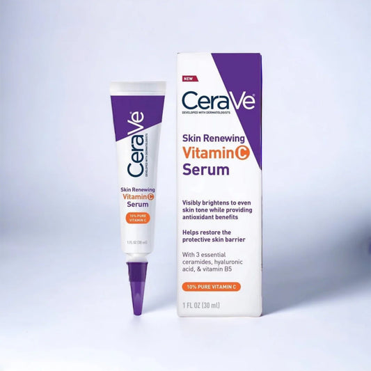 CeraVe Skin Renewing Vitamin C Serum 30ml | Brightening, Anti-Aging & Hydrating