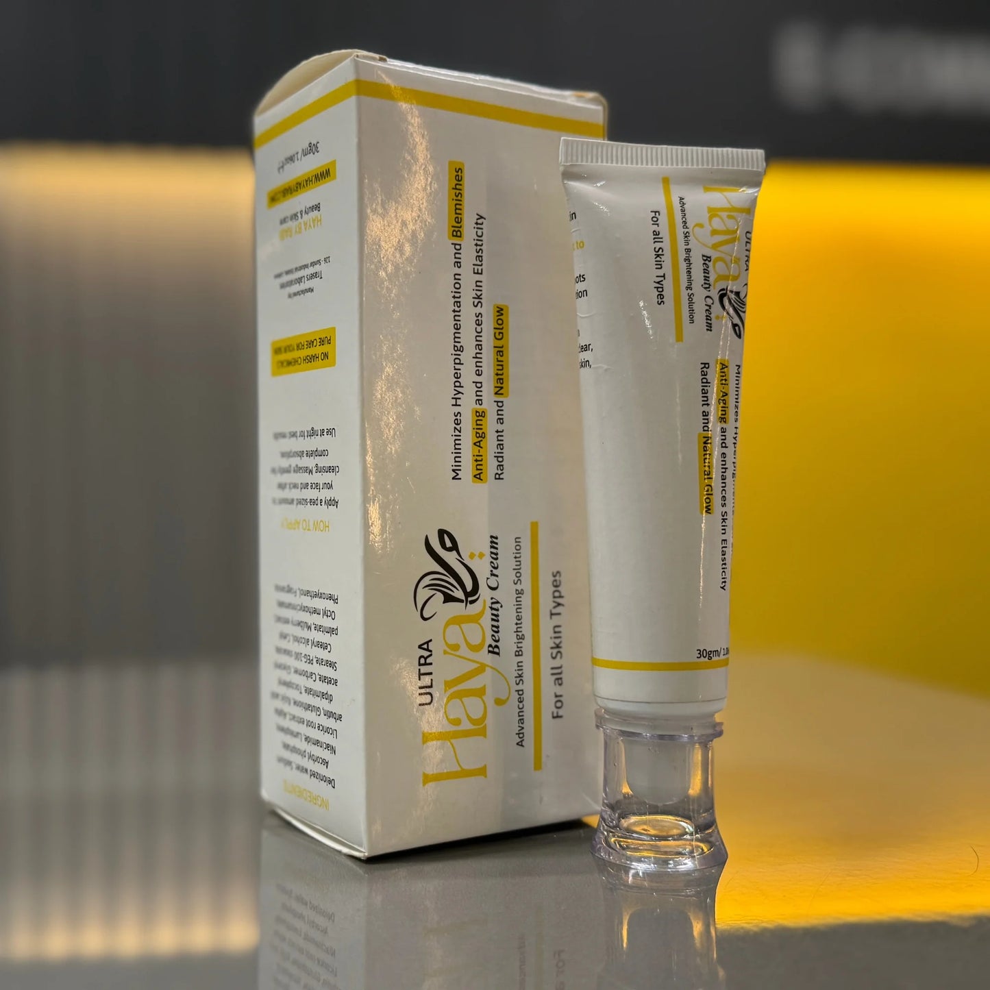 Haya Ultra Beauty Cream | Advanced Skin Brightening Solution for All Skin Types 30gm