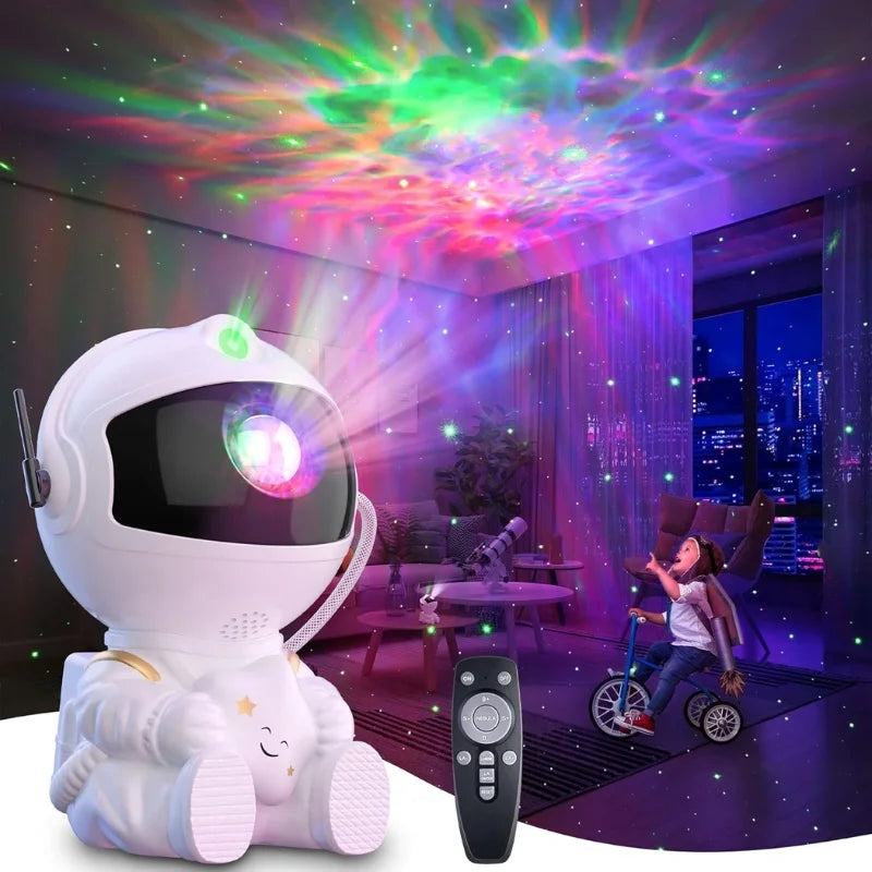 Astronaut Galaxy Projector | Star Nebula Night Light With Remote Control | Mini Astronaut Galaxy Light